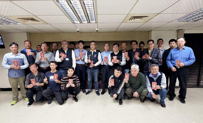 臺北市張溫德副市長赴捷運工程局機電系統工程處辭歲-2