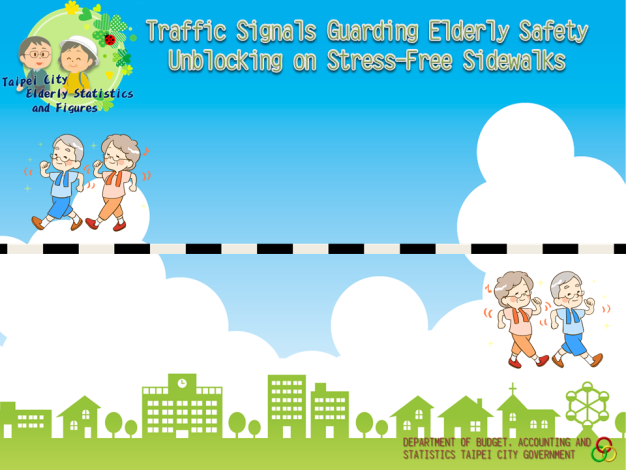 Elderly Unblocking on Stress-Free Sidewalks, Specific Traffic Signals Guarding the Safety
