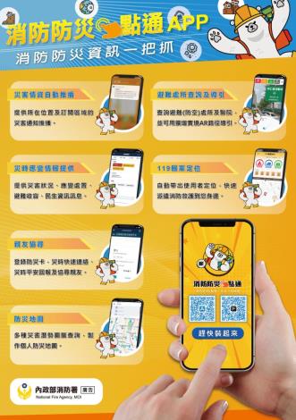 消防防災e點通APP文宣