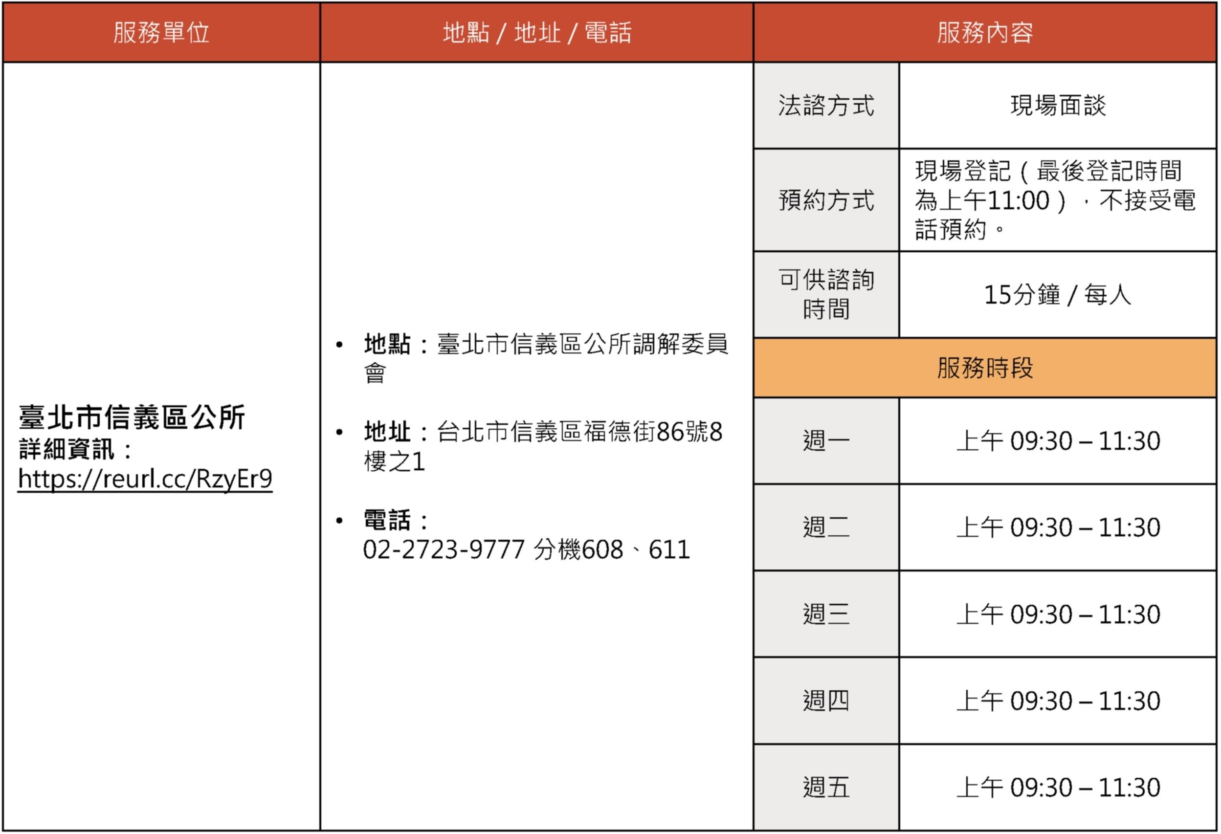 臺北市信義區公所