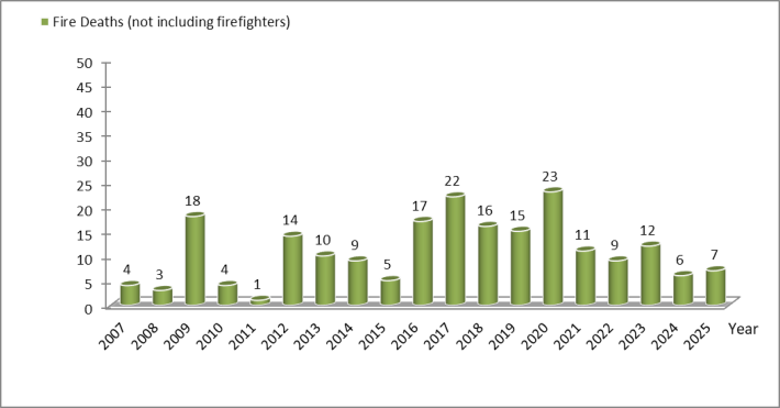 Fire Deaths Statistic