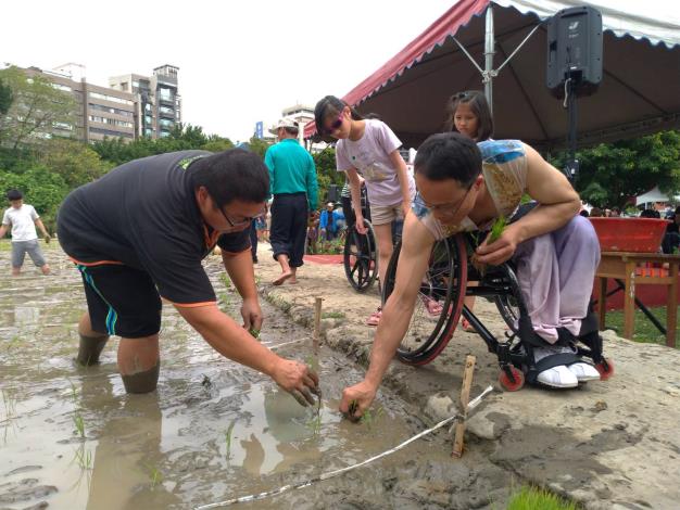 民眾參與農耕趣