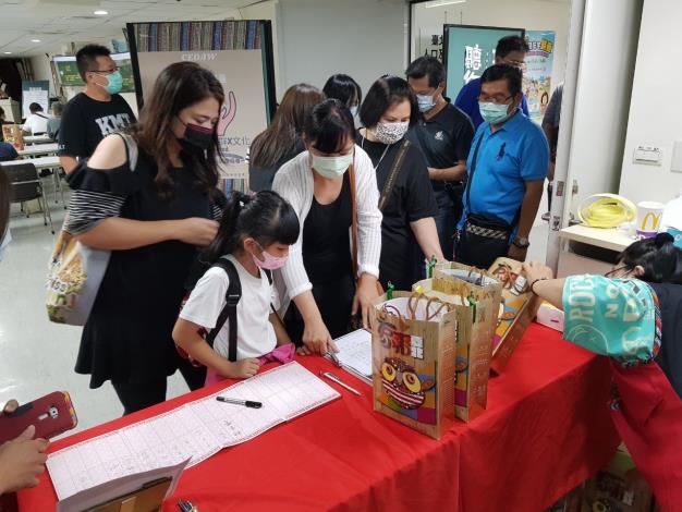 【南區場】與會民眾報到情形