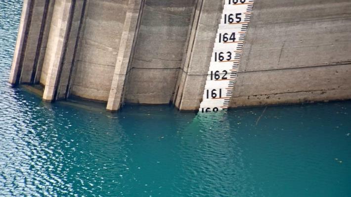 翡翠水庫水位正常，仍有160.38公尺 (329下午)