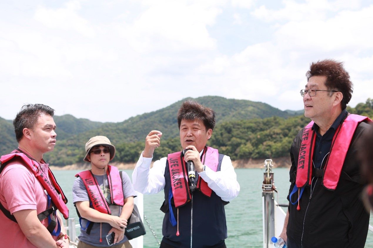 臺北市議會財政建設委員會視察翡翠水庫集水區水土保持及生態保育