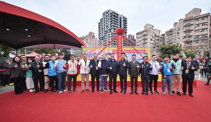 北環段CF690A區段標19日舉行開工動土典禮各界貴賓合影