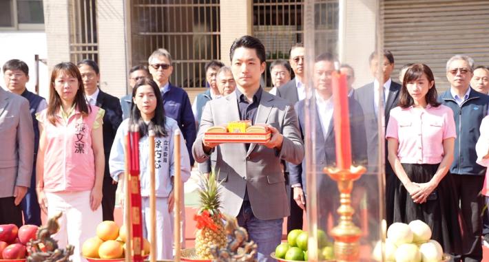 蔣萬安市長祈福祝禱3