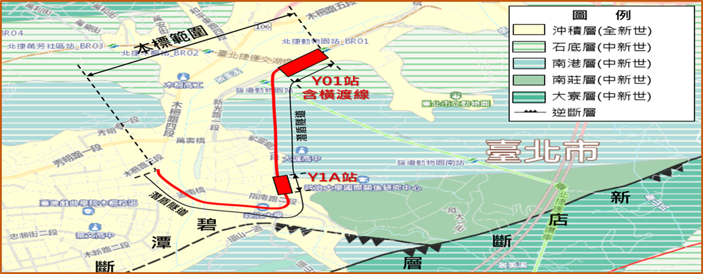 潛盾隧道施工示意圖