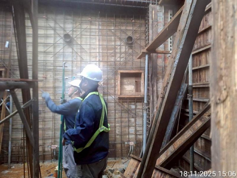 6樓結構模板組立 6樓結構模板組立