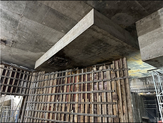 LG01站隔間牆模板組立