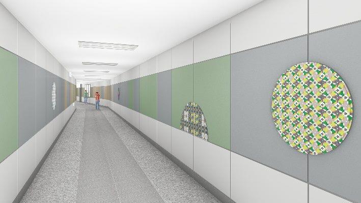 連通道作品模擬圖