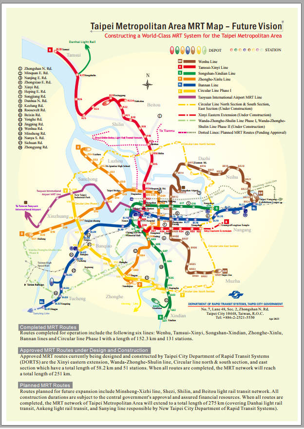 dorts complete and vision mrt map
