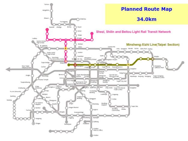 Planned MRT Routes