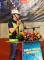 Mayor Chiang attended the tunnel breakthrough ceremony for the Taipei City section of Wanda line and delivered a speech