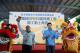 Taipei City Mayor Chiang Wan-an and New Taipei City Mayor Hou Yu-ih co-presided over the groundbreaking ceremony
