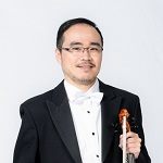 第二小提琴代理首席張世昌照片