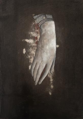 Mauro Manetti《OPUS INCERTUM》 2024 tempere e olio su carta cm 56x38