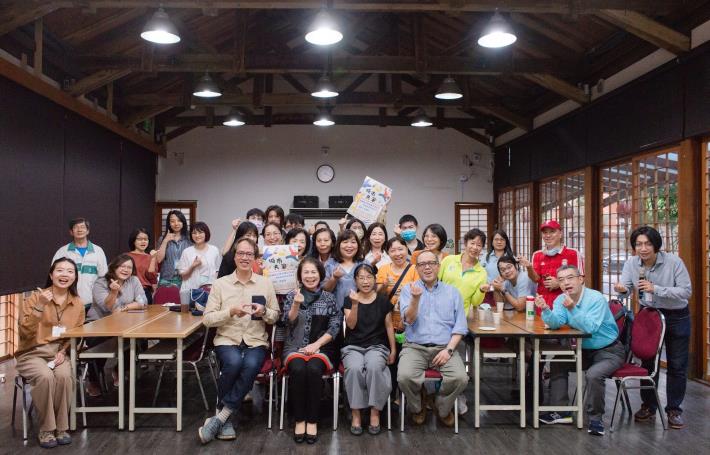 音樂與文學的共筆工作坊-合照