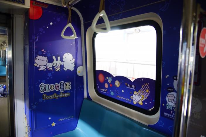 2019夏夜星空號彩繪列車車廂3