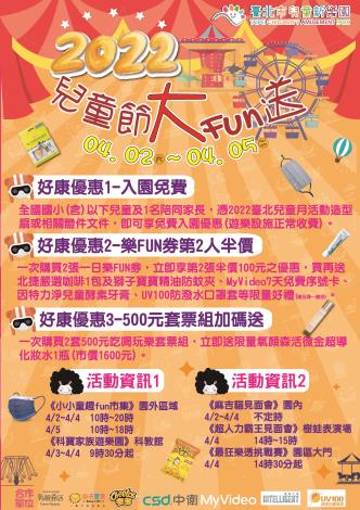 兒童新樂園大Fun送