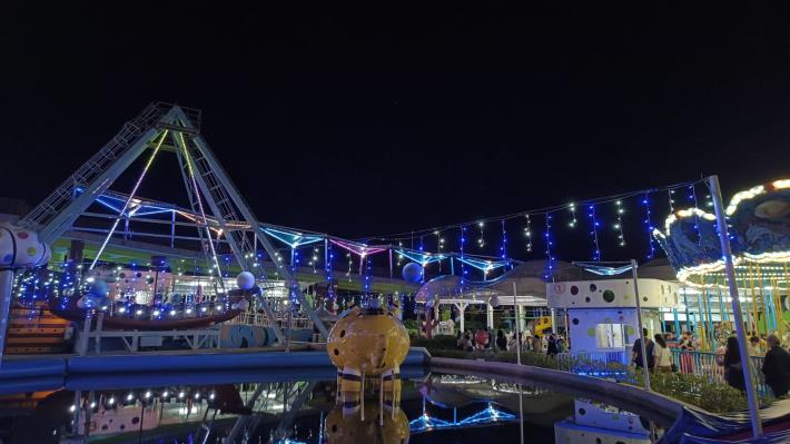 夜晚兒樂變身浪漫精靈