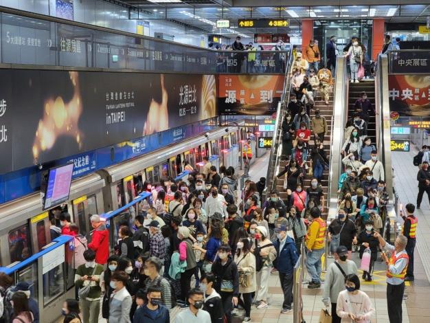 交通部觀光局肯定北捷燈會疏運(3)