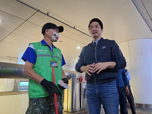 臺北市長蔣萬安慰勞北捷員工(5)