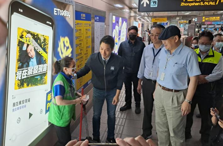 臺北市長蔣萬安慰勞北捷員工(7)