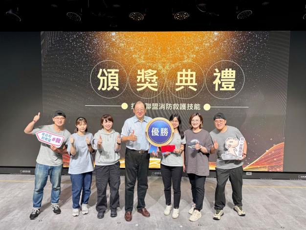 北捷「捷才部隊」榮獲行政群優勝