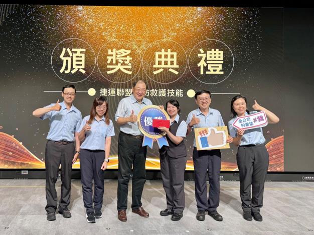 北捷「超級兵團」榮獲車務群優勝