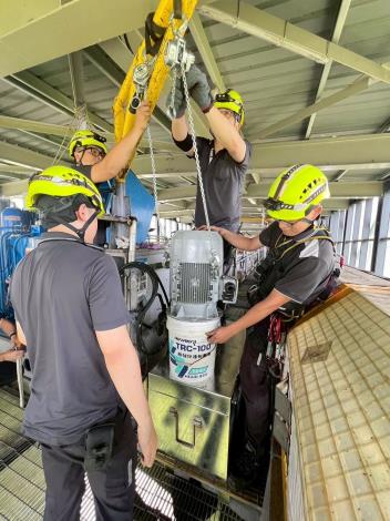 貓空纜車年度檢修作業3