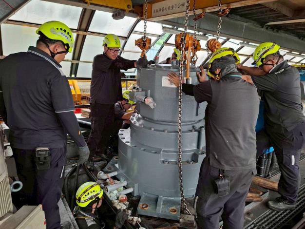 貓空纜車年度檢修作業1