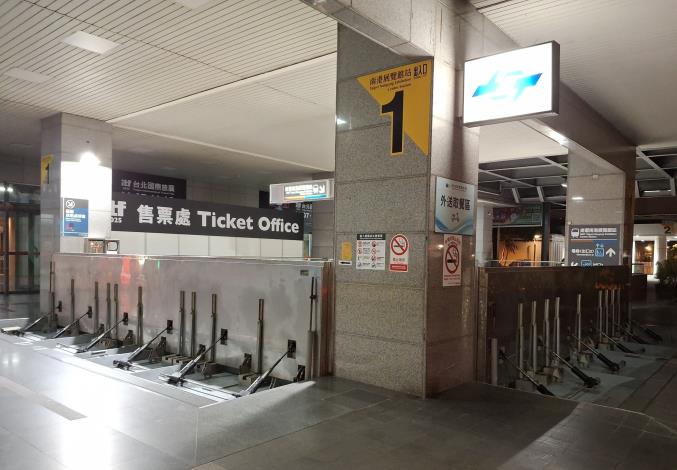 南港覽館站防洪設備1