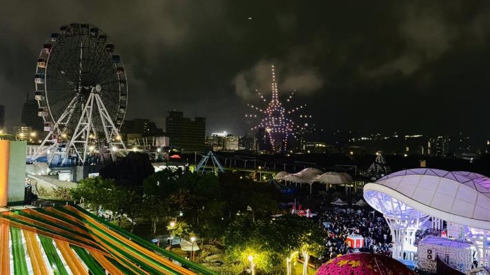 兒童新樂園無人機表演秀03