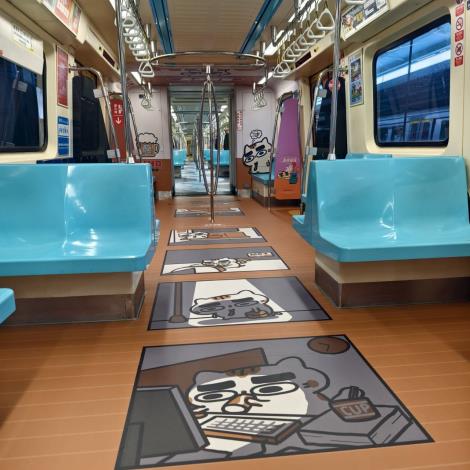 車廂「美保貓貓」1