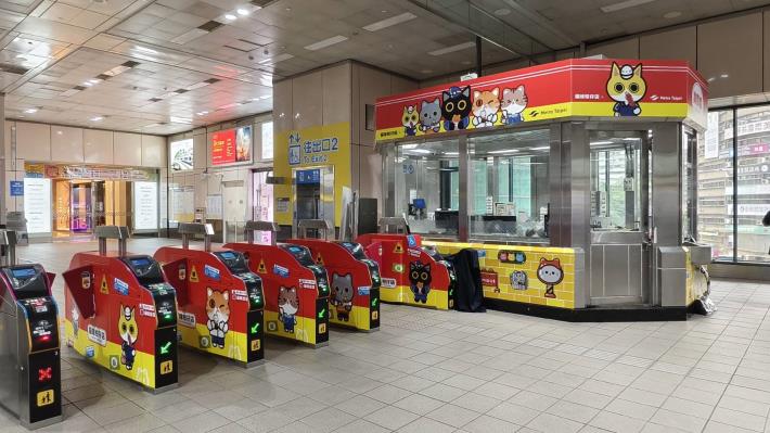 忠孝復興站 「貓咪柑仔店」1