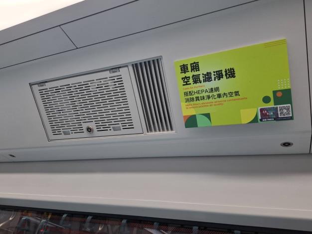 車廂空氣濾淨機