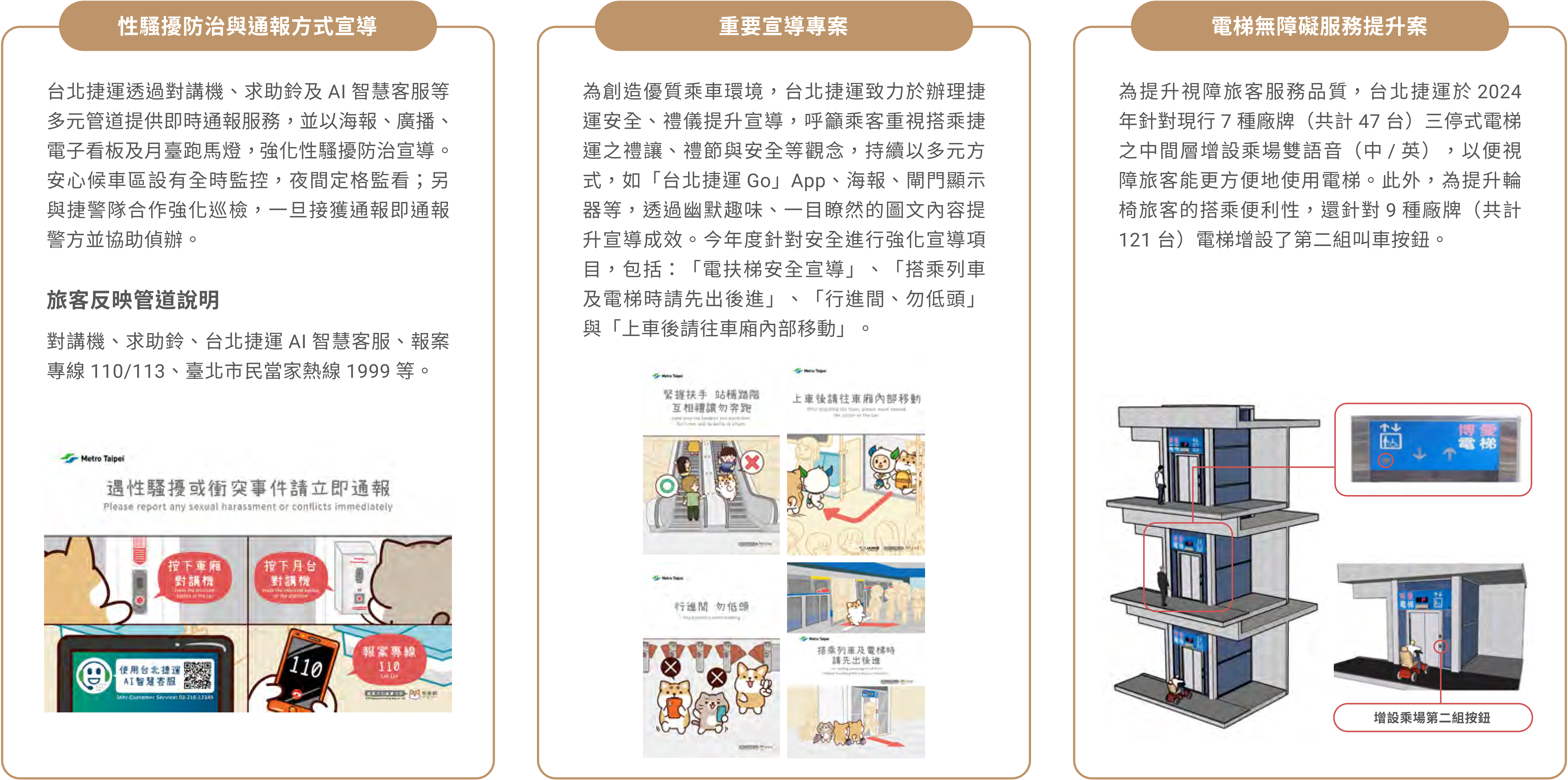 3項旅客安心措施
