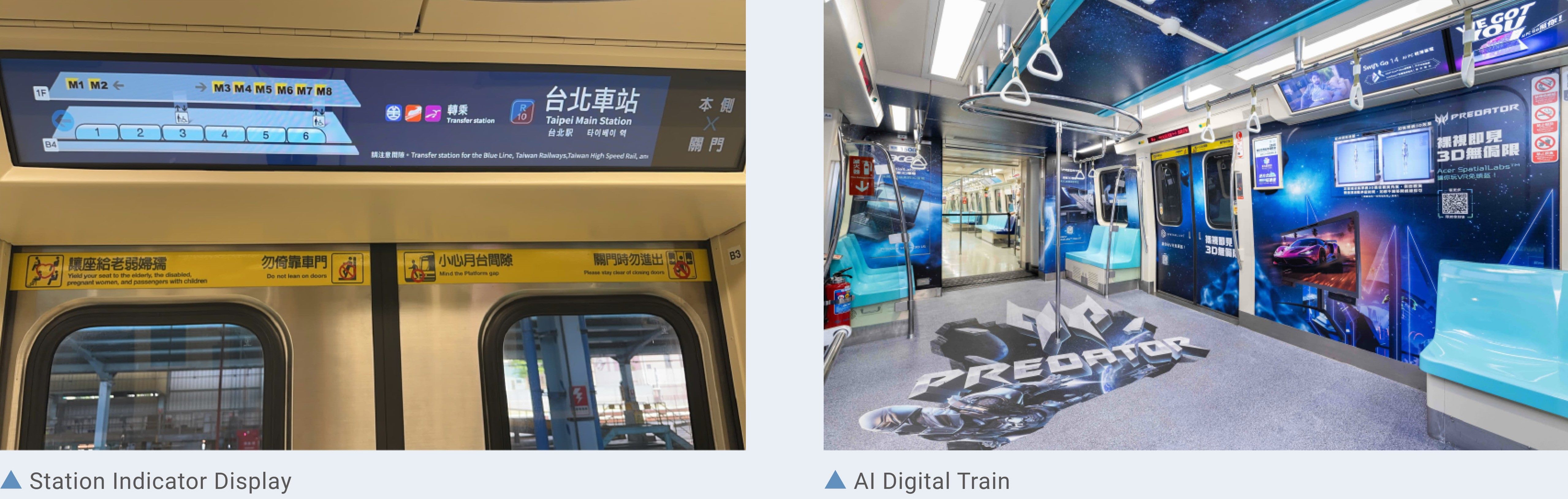 AI數位列車照片