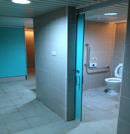 南機場市場廁所整修後