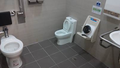 蘭州市場廁所整修後 