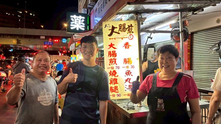 「黃大腸煎」糯米腸全為手工製作，廣受好評