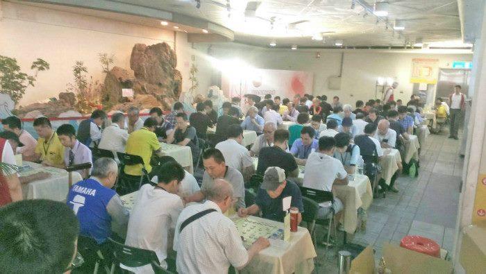 龍山寺地下街象棋大賽2