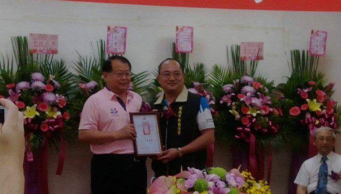 環南市場舉行第十四屆自治會幹部就職典禮2