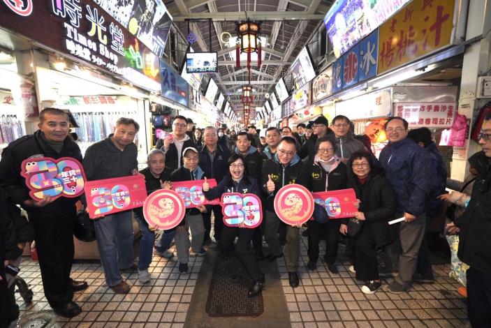 1140127-林副市長年貨大街走街(艋舺、廣州街、梧州街及華西街夜市)-2