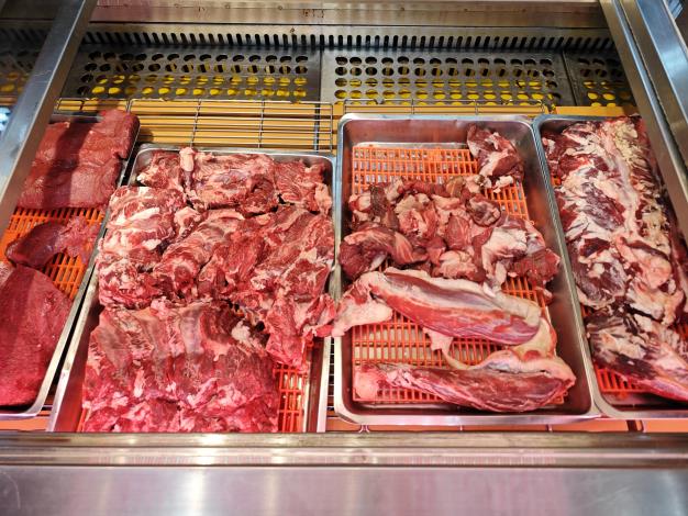 圖3:依照肉品部位分門別類