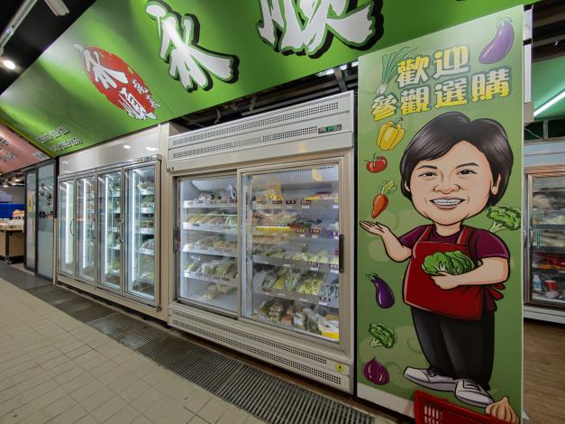 圖5:老闆娘Q版畫像親和力十足