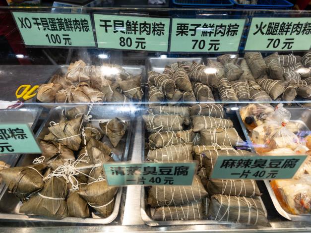 圖3：多種獨特口味的粽子各自有擁護者