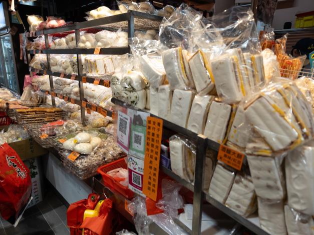 圖4：應有盡有的多種口味糕餅