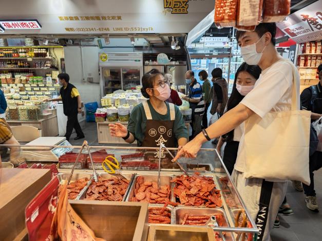 圖5：許多客人每次來都是滿載而歸